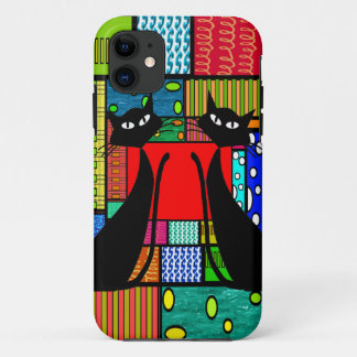 Case-Mate iPhone Case Cadeaux lunatiques d'art de chat