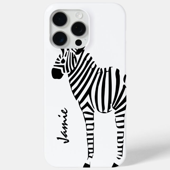 Coques Case-Mate iPhone Cadeaux Zebra Lovers (Verso)