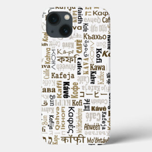 Etui iPhone 13 Café