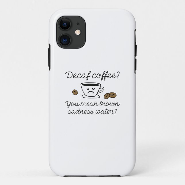 Coques Case-Mate iPhone Café décaféiné (Dos)