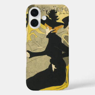 Coques iPhone 16 Café-discothèque Art Nouveau vintage, Divan Japona