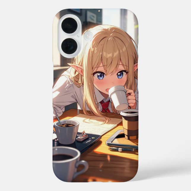 Coques Case-Mate iPhone Café Mishap Elf (Verso)