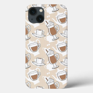 Coques Pour iPhone Café, motif doux