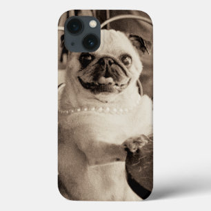 iPhone 13 Coque Cafe pug