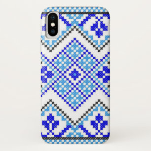 Case-Mate iPhone Case Caisse bleue ukrainienne de galaxie d'iPhone de