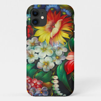 Coque Case-Mate Pour iPhone caisse colorée de l'iPhone 5 de bouquet