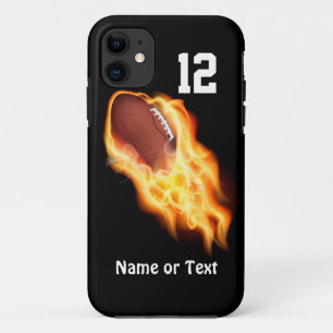 Coque iPhone 11 Caisse flamboyante fraîche PERSONNALISÉE de
