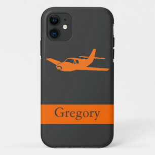 Etui iPhone Case-Mate Caisse grise orange personnalisable de l'iphone 5