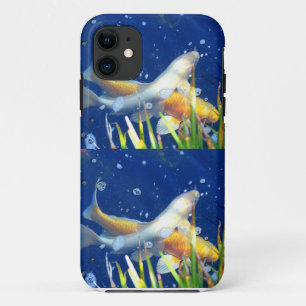Coque iPhone 11 caisse japonaise de carpe de koi