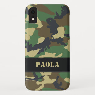 Coque Pour iPhone XR Caisse militaire personnalisable de galaxie de