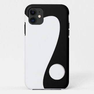 Coque Case-Mate Pour iPhone Caisse noire et blanche de l'iPhone 5 de zen
