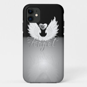 Coque iPhone 11 Caisse personnalisée de téléphone d'ailes d'ang
