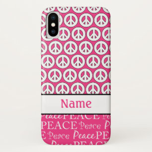 Coques Pour iPhone Caisse rose personnalisée de contact d'iPod de
