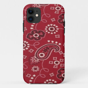 Etui iPhone Case-Mate Caisse rouge de l'iPhone 5 de Paisley de Bandana
