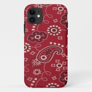 Etui iPhone Case-Mate Caisse rouge de l'iPhone 5 de Paisley de Bandana