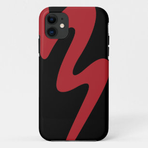 Coques Pour iPhone Caisse rouge de téléphone portable de logo -