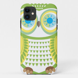Etui iPhone Case-Mate Caisse verte de l'iPhone 5 de hibou