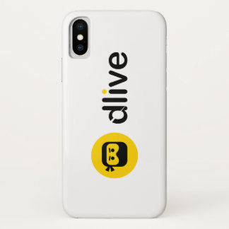 Case-Mate iPhone Case Caisses noires de téléphone de logo de DLive