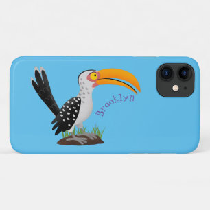 Case-Mate iPhone Case Calao à bec jaune drôle de dessin animé safari ois