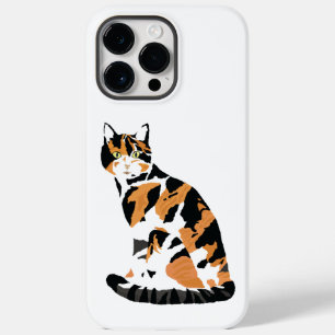 Coque Pour Pour iPhone 14 Pro Max Calico chat assis