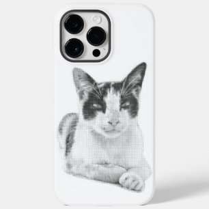 Coque Pour Pour iPhone 14 Pro Max Calicot Rétro Demi-Teinte