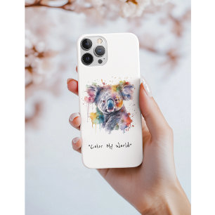 Case-Mate iPhone Case Câlins de koala en couleur, personnalisé