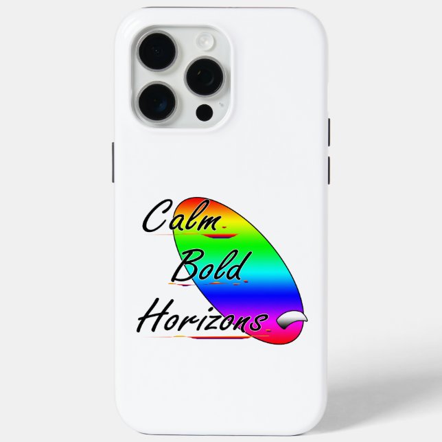 Coques Case-Mate iPhone Calme et audacieux surf (Verso)