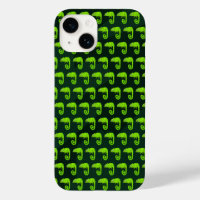 Caméléon mignon vert