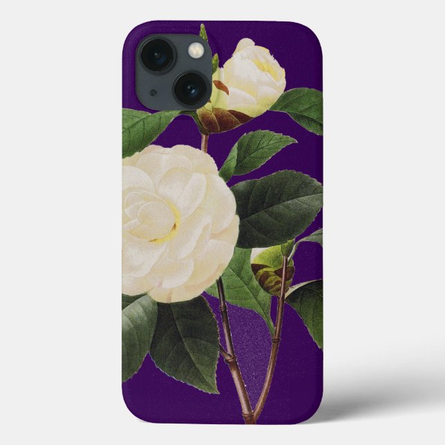 Coques Case-Mate iPhone Camélia blanc, 1833 (Verso)
