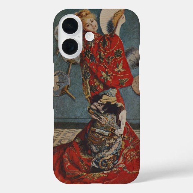 Coques Case-Mate iPhone Camille Monet en costume japonais par Claude Monet (Verso)