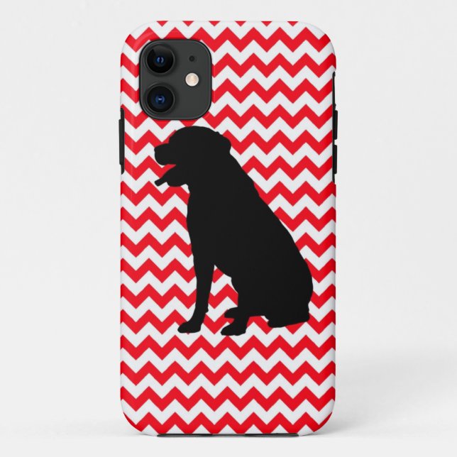 Coques Case-Mate iPhone Camion de pompiers Chevron rouge avec la (Dos)