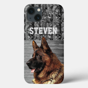 Case-Mate iPhone Case Camo Allemand Berger Chien Nom de l'animal