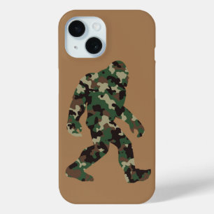 Coque Pour iPhone 15 Camo Bigfoot Sasquatch