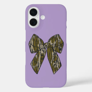 Coques iPhone 16 Camo Bow Camo Bow Camo Coquette Chasse Bow Girl