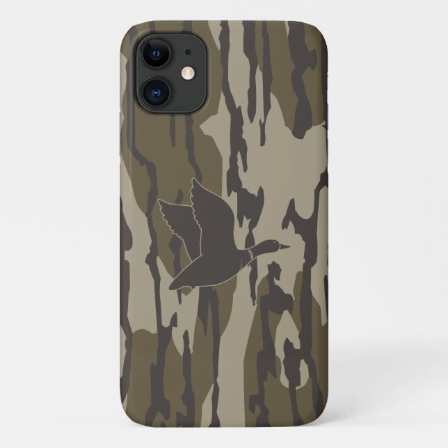 Coques Case-Mate iPhone Camo Chasse au Canard en Terres Basses de l'Ancien (Dos)
