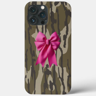 Case-Mate iPhone Case Camo Filles Camo Pink Ribbon Bow Bottomland Camo