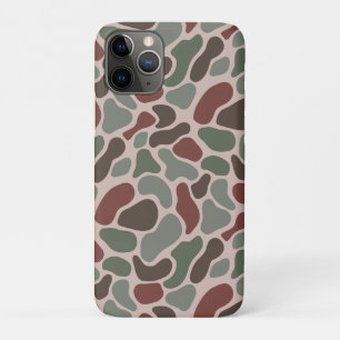 Case-Mate iPhone Case Camo Rétro (rouge vert)