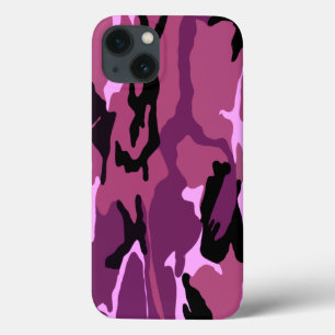 Etui iPhone 13 Camo rose
