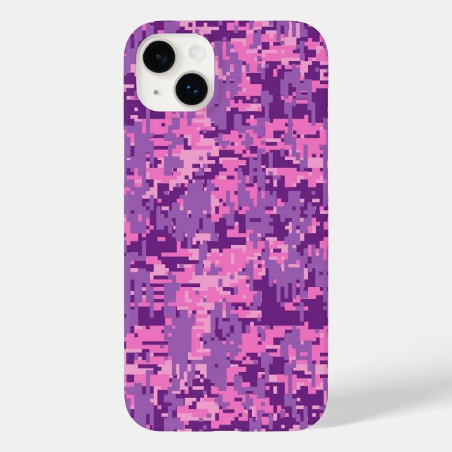 Coques Case-Mate iPhone Camo rose-chaud (Verso)