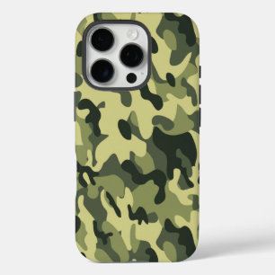 Coques iPhone 16 Pro Camo vert