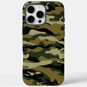 Coques iPhone 16 Pro Max Camo vert foncé