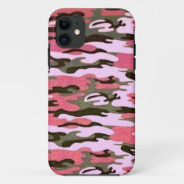 Coque Case-Mate Pour iPhone Camoflauge rose et vert