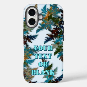 Coques iPhone 16 Camouflage Arctique Fractal