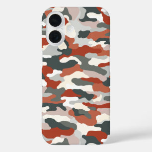 Coques iPhone 16 Camouflage d'automne