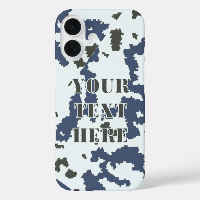 Coques Case-Mate iPhone Camouflage d'hiver (Verso)