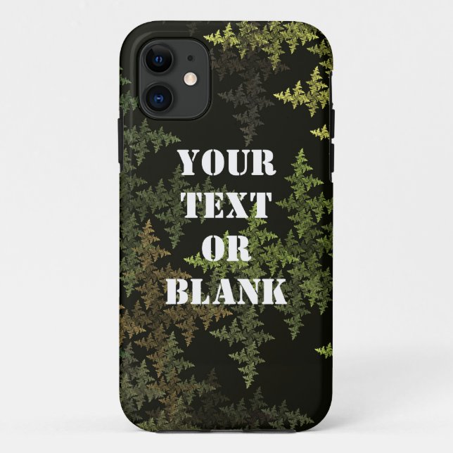 Coques Case-Mate iPhone Camouflage fractal (Dos)
