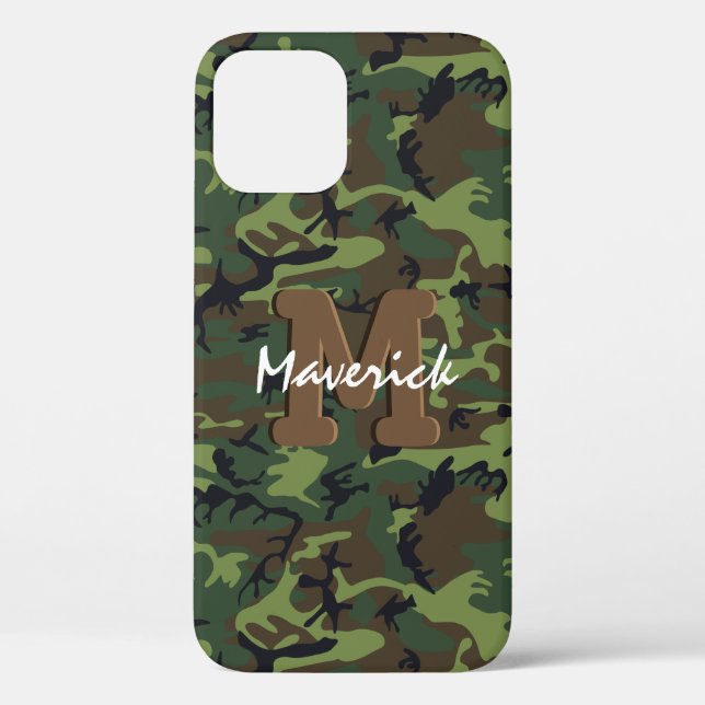 Coques Case-Mate iPhone Camouflage Masculine de l'armée militaire (Verso)