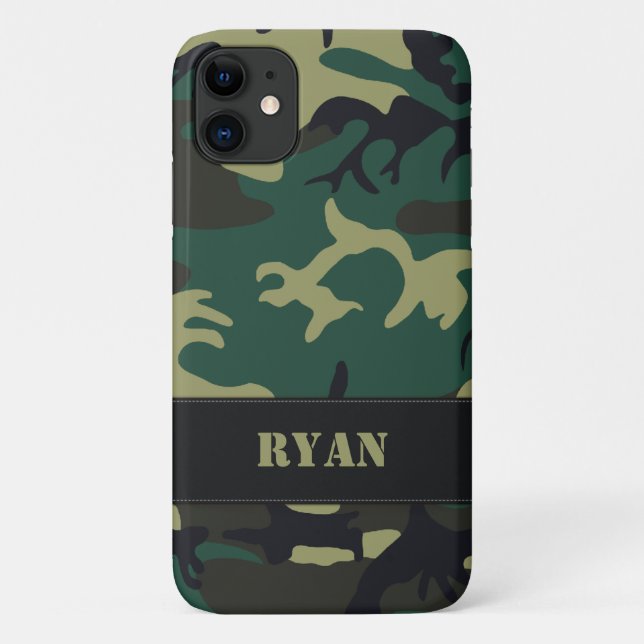 Coques Case-Mate iPhone Camouflage militaire (Dos)