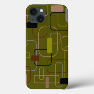 Case-Mate iPhone Case Camouflage moderne du milieu du siècle