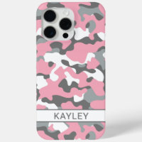 Camouflage Personnalisé Rose et Gris